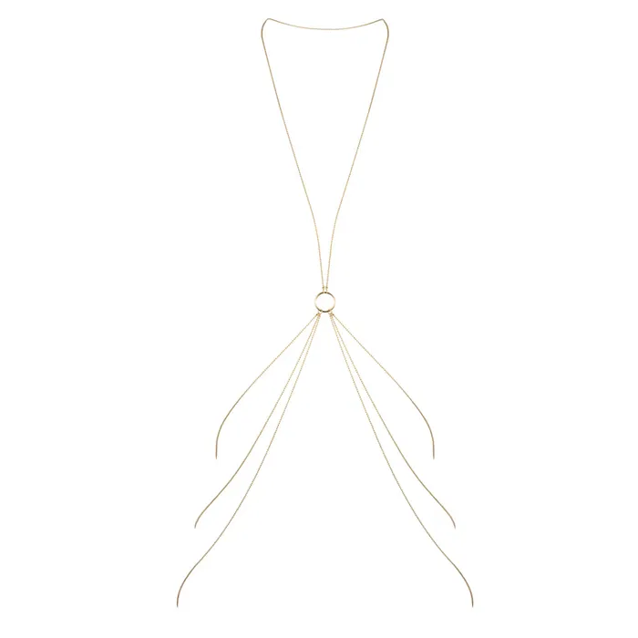 Bijoux Indiscrets Anal | Bijoux Indiscrets Magnifique Body Chain Gold