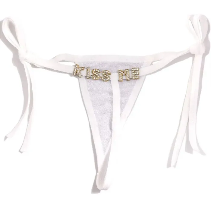 Custom Diamond Name Pantie by Lover Senses | Lover Thingz Vibrators