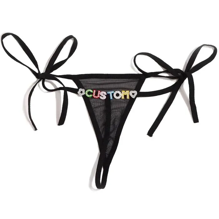 Custom Diamond Name Pantie by Lover Senses | Lover Thingz Vibrators