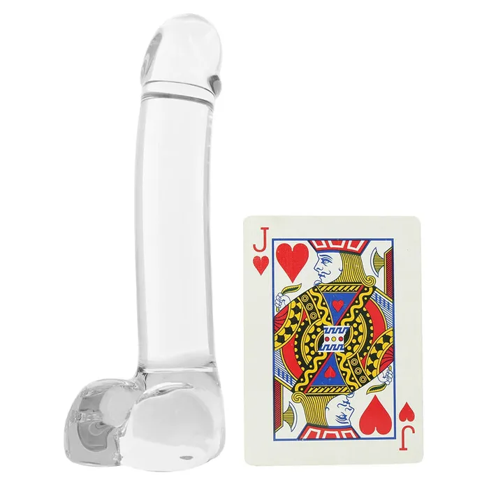 7 Inch Realistic Curved Glass G-Spot Dildo | Glas Dildos 7 Inch Realistic Curved Glass G-Spot Dildo | Glas Dildos