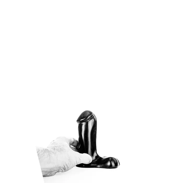 All Black - Realistische Dildo 14 x 5 cm - Zwart | All Black Dildos