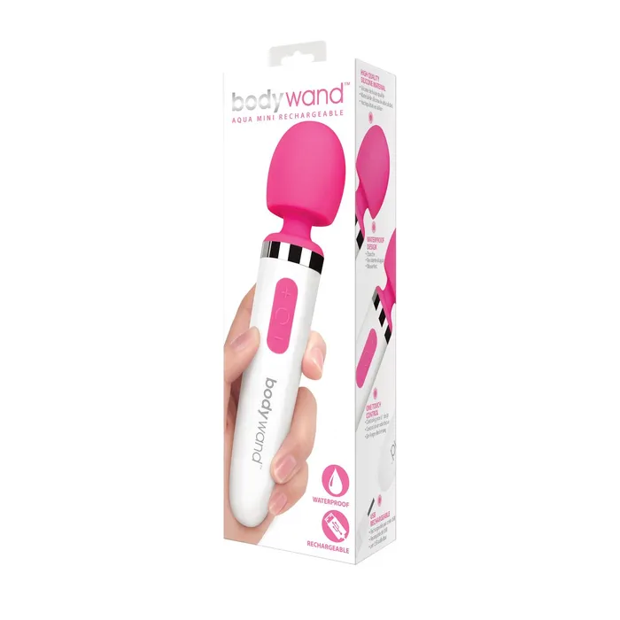 Bodywand Mini Bacchetta Magica Aqua Ricaricabile Bodywand BW122 Rosa Female Sex Toys Bodywand Mini Bacchetta Magica Aqua Ricaricabile Bodywand BW122 Rosa Female Sex Toys