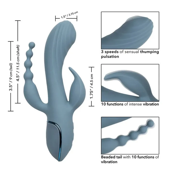 California Exotic Vibrators | III Triple Ecstasy