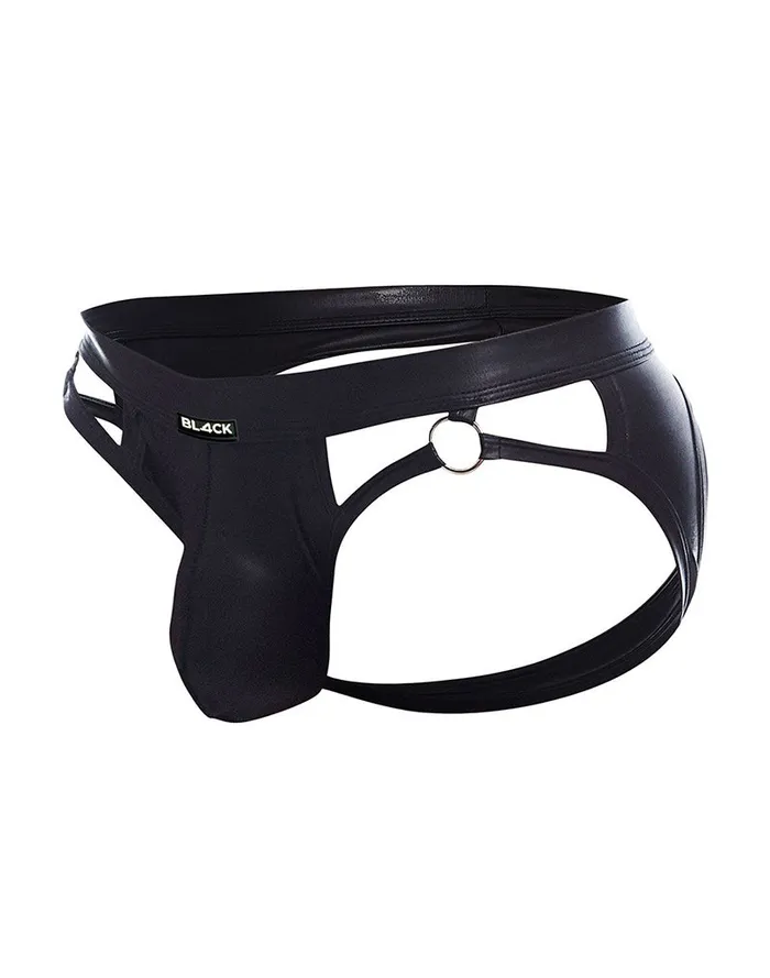 Cut4Men Cut4Men - Sexy Wetlook Jockstrap -  Dungeon - Zwart | Vibrators