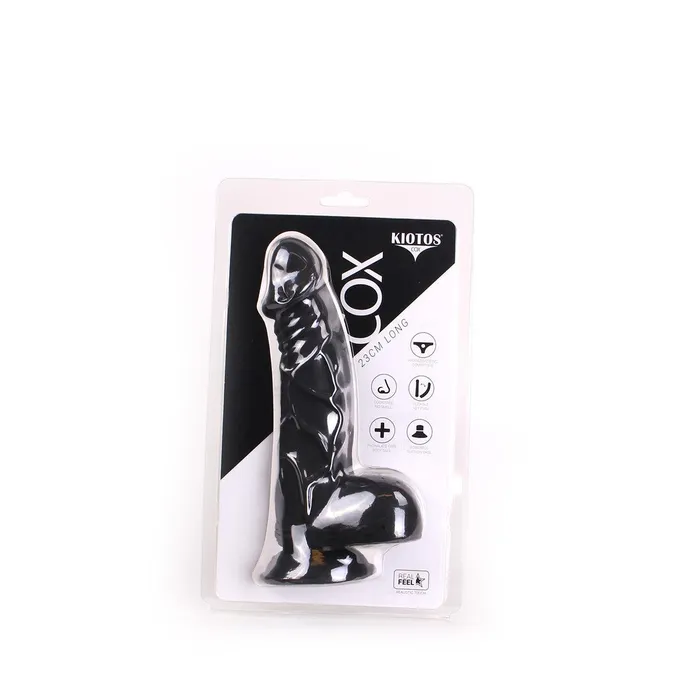 Dildos | Kiotos COX Kiotos Cox - Dildo 23 x 4 cm - Zwart
