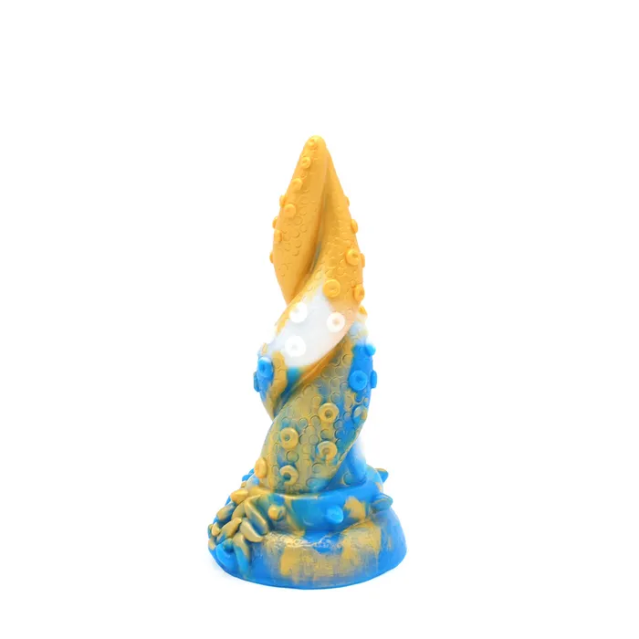 Dildos | Kiotos Monstar Kiotos Monstar - Dildo Beast 18 - Goud/Blauw/Wit