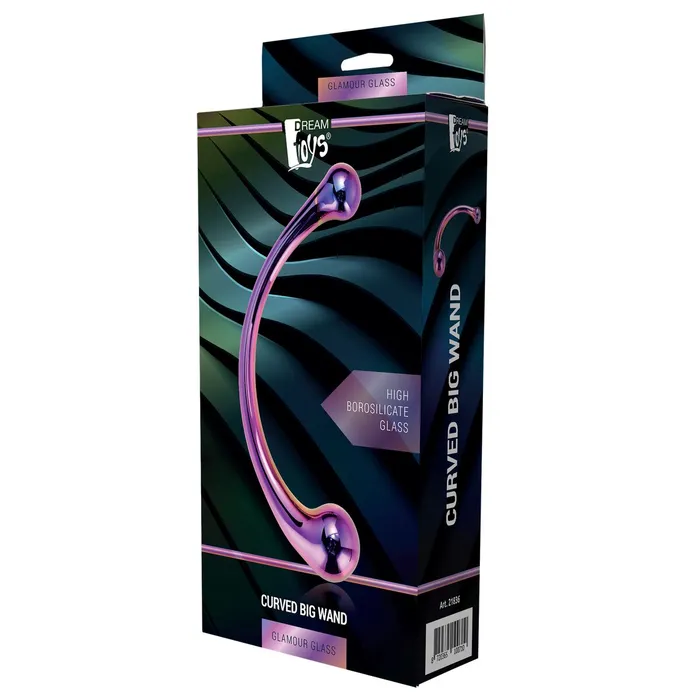 Dream Toys Dildos | Fallo Classico Dream Toys Glamour Glass Multicolore Ø 3,5 cm Dream Toys Dildos | Fallo Classico Dream Toys Glamour Glass Multicolore Ø 3,5 cm