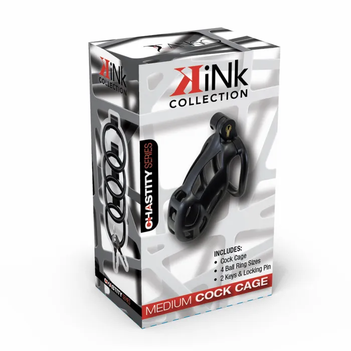 Eden Novelties Male Sex Toys | Kink Chastity Series Locking Cock Cage
