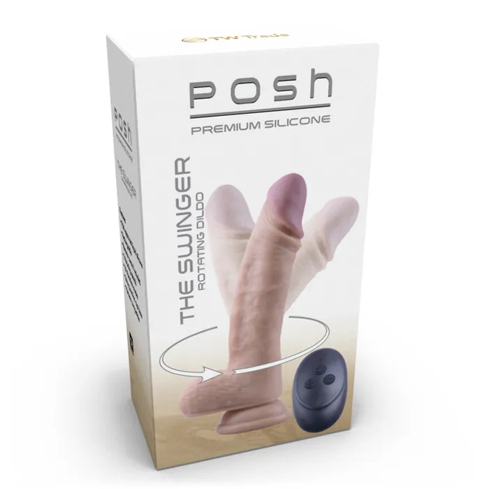 Eden Novelties POSH The Swinger Remote Control Rotating Dildo Female Sex Toys Eden Novelties POSH The Swinger Remote Control Rotating Dildo Female Sex Toys
