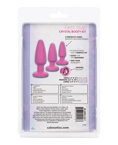Female Sex Toys | Calexotics First Time Crystal Booty Kit - Calexotics