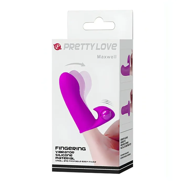 Female Sex Toys | Pretty Love Vibratore da dita realizzato in silicone medicale -  Viola