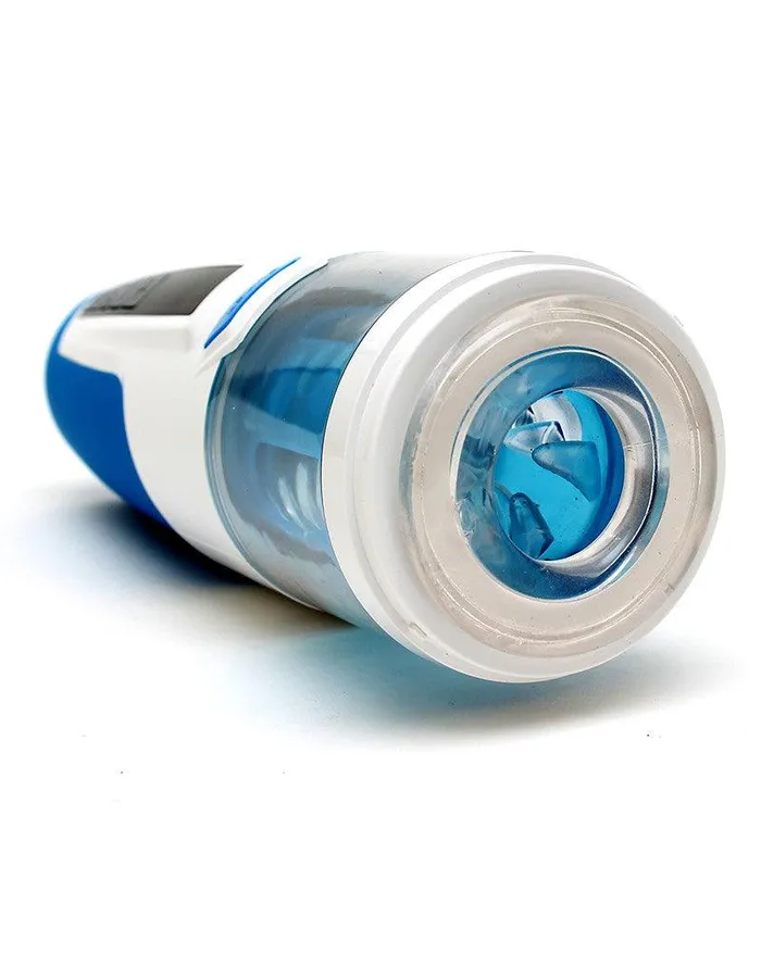 Leten - SM370 Super Masturbator - Telescopische Trekbeweging - Roterend - Kreunfunctie | Leten Male Sex Toys