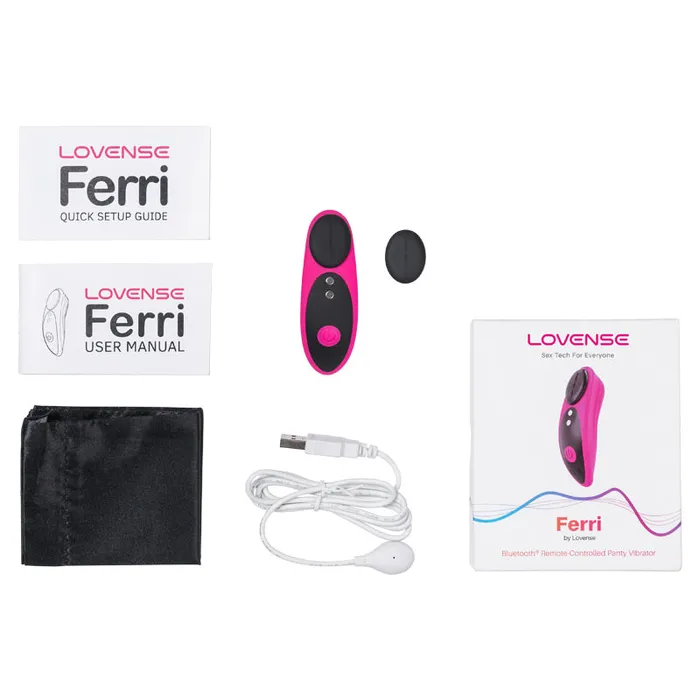 Lovense Female Sex Toys | Ferri - Bluetooth Panty Vibrator Lovense Female Sex Toys | Ferri - Bluetooth Panty Vibrator