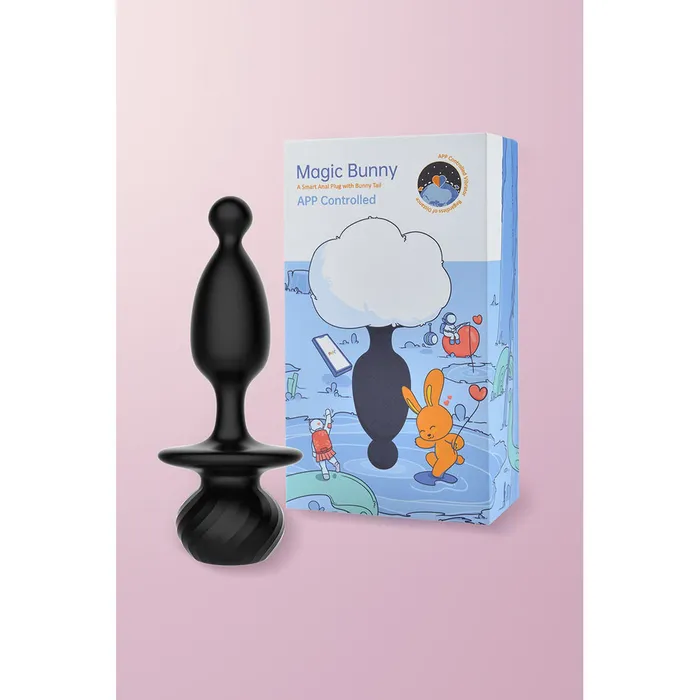 Magic Motion Anal | Plug Anale Magic Motion Bianco Nero Magic Motion Anal | Plug Anale Magic Motion Bianco Nero