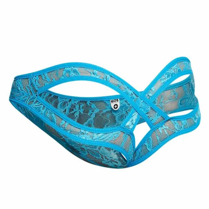 MaleBasics Corp MOB Mens Crossed Back Bikini Lace | Couples