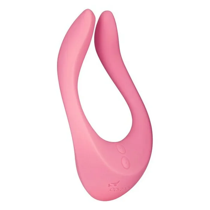 Massaggiatore di Coppia Multifun 2 Satisfyer Partner Nero Rosa Satisfyer Vibrators