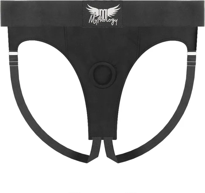 Mythology Slip Harness per Falli Strapon con ventosa - Regolabile, Taglia Unica, Nero | Mythology Female Sex Toys