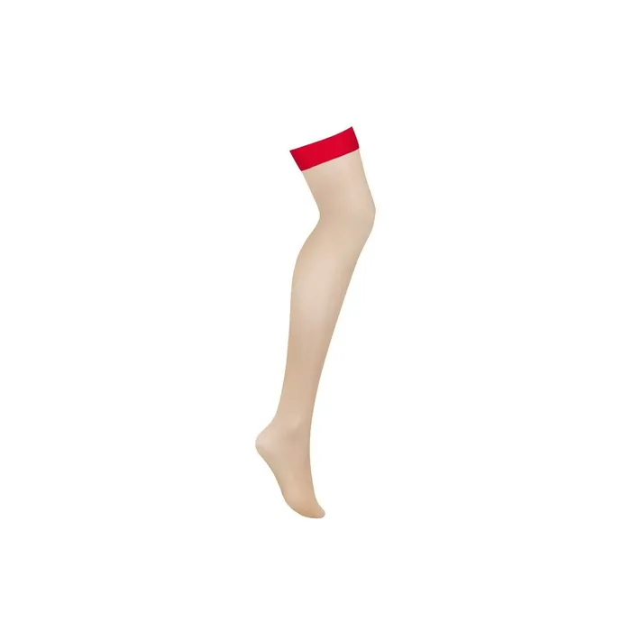 Obsessive Calze Donna Obsessive Rosso S/M | Vibrators