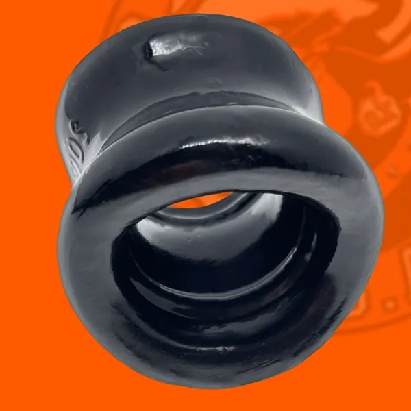 Oxballs Vibrators | Oxballs - Mega Squeeze - Rekbare Ballstretcher van TPR - Zwart