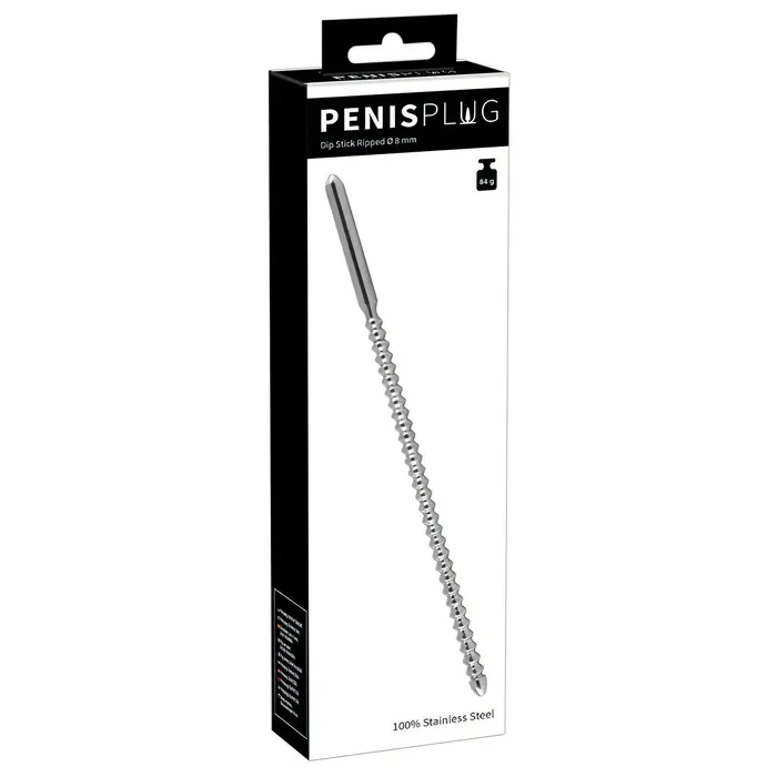 Penisplug Vibrators | Dip Stick Ripped Ø 8 mm 84g