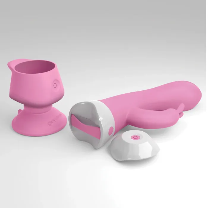 Pipedream Vibrators | 3Some Wall Banger Rabbit