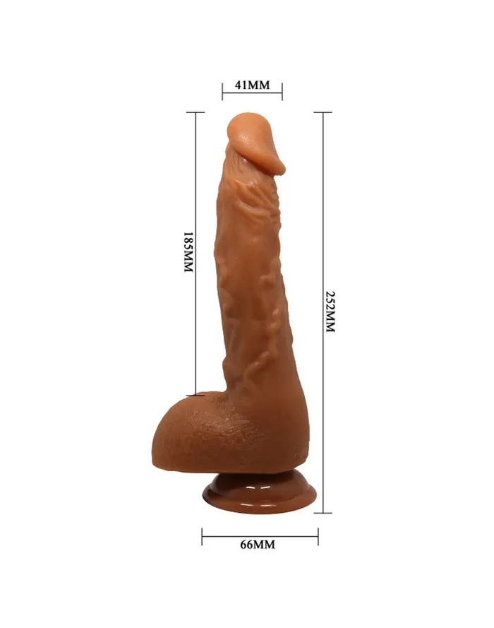Pretty Love - Jason - Realistische G-spot Dildo - Medium Huidskleur | Pretty Love Vibrators