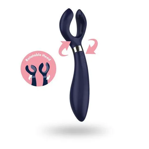 Satisfyer Vibrators | Satisfyer - Multifun 3 - Partner Vibrator - Blauw Satisfyer Vibrators | Satisfyer - Multifun 3 - Partner Vibrator - Blauw