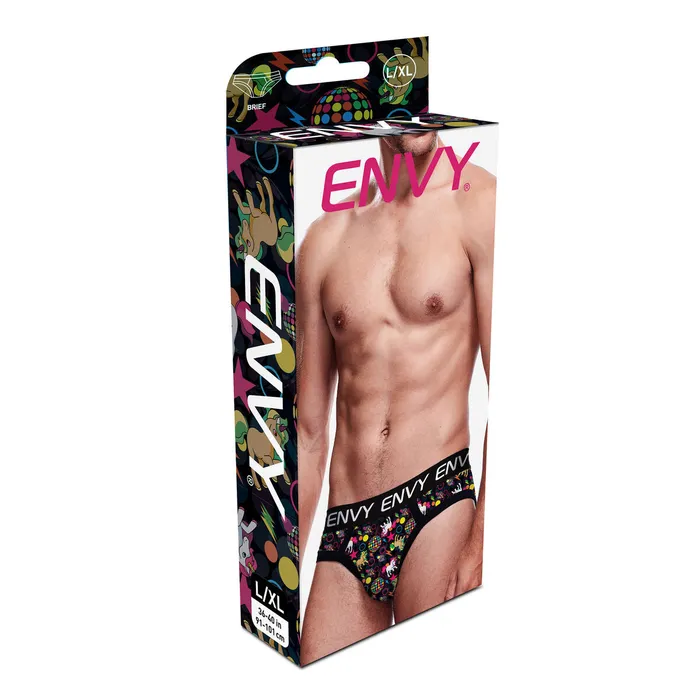 Slip classici Envy Unicorn Multicolore L/XL | Envy Male Sex Toys Slip classici Envy Unicorn Multicolore L/XL | Envy Male Sex Toys