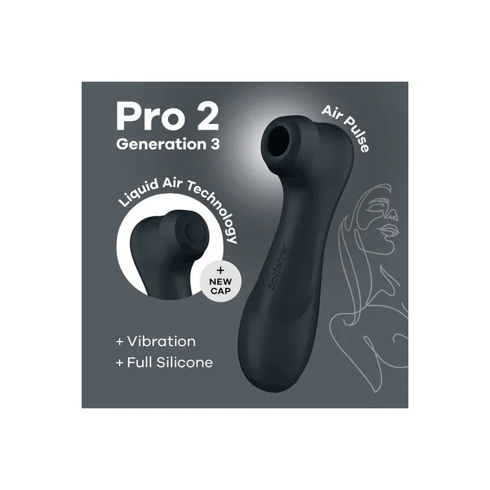 Succhia Clitoride Satisfyer Pro 2 Generation 3 Nero | Satisfyer Vibrators Succhia Clitoride Satisfyer Pro 2 Generation 3 Nero | Satisfyer Vibrators