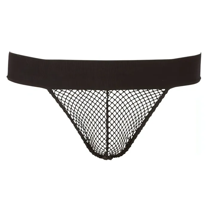 Svenjoyment Jockstrap a rete - Nero, Taglia M | Vibrators
