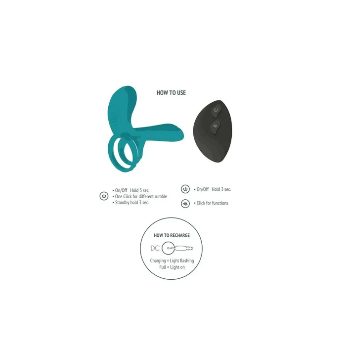 Toy Joy Vibrators | Anelli Fallici Toy Joy Verde Toy Joy Vibrators | Anelli Fallici Toy Joy Verde