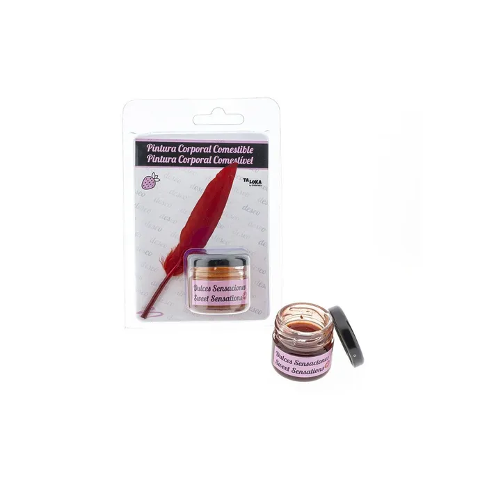 Vibrators Divertysex Piumino per Solletico Divertysex Fragola