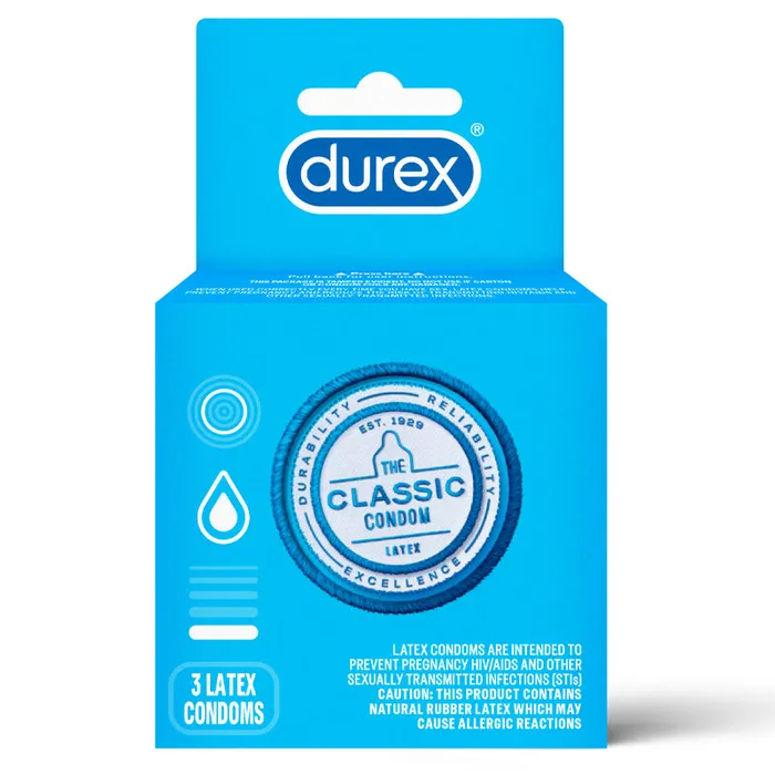 Vibrators Durex Durex Classic Condoms