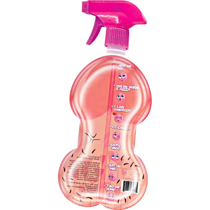 Vibrators Liquored Up Pecker Squirt Bottle 10 Oz Hott Products
