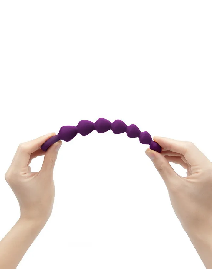 Vibrators | Love to Love Love to Love - Anaal Ketting Met Hartvormig Handvat BING BANG - Paars - Maat S