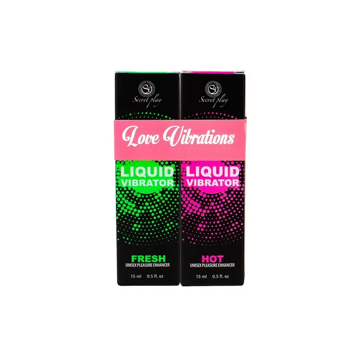 Vibrators Shine Inline Confezione di Campioni Shine Inline Love Vibrations 15 ml x 2